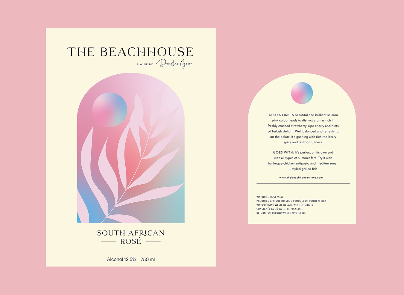 Beachhouse Rosé Flat Designs